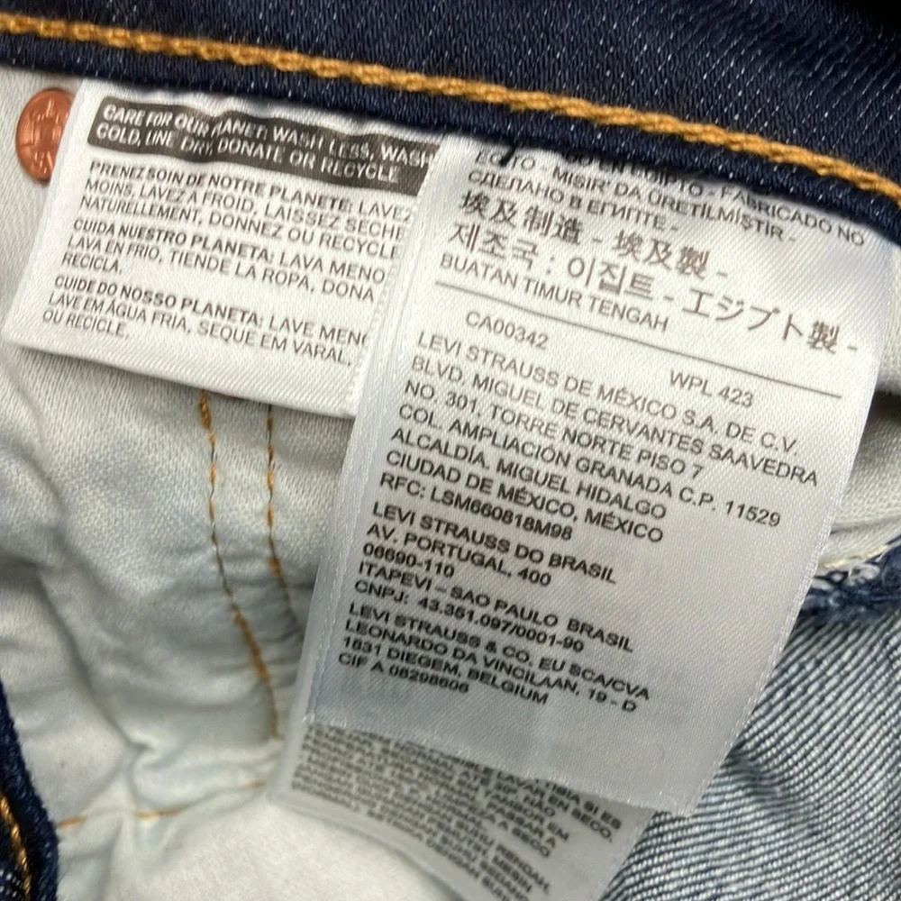Levis 501 Original 28x30 Jeans Straight Leg NWT